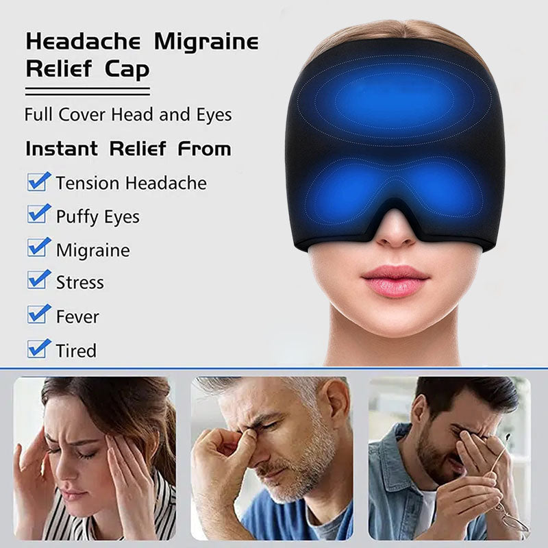 Migraine Relief Head-Cap